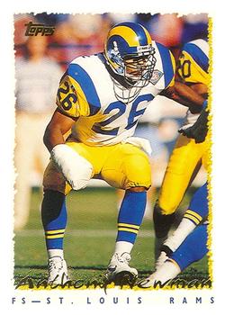 Anthony Newman St. Louis Rams 1995 Topps NFL #207